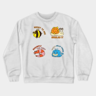 Cute Animals Crewneck Sweatshirt